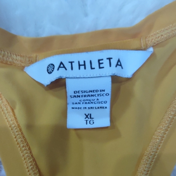 ATHLETA (2-Pack)Teal and Yellow Tank Tops - Picture 6 of 17